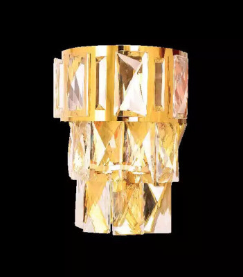 Wandlampe Wandleuchte Wandleuchten Lüster Wand Lampen Kristall Gold