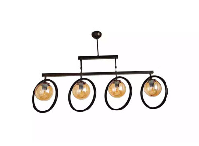  Deckenlampe im luxuriösen Stil Ein Blickfang für das Wohnzimmer