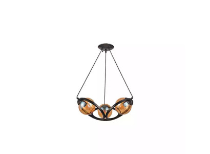 Deckenleuchte Moderner black Designer Luxus Wohnzimmer Lampe Leuchten
