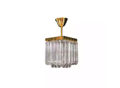 eckenlampe Deckenleuchter Luxus Gold Kronleuchter Lüster Kristall Art