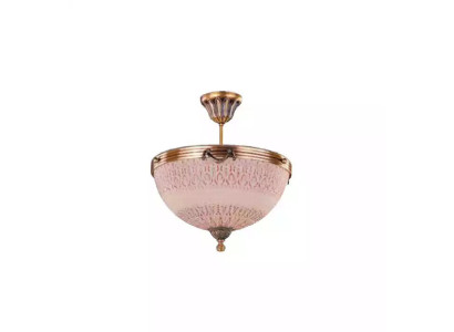 Kronleuchter Deckenlampe Lüster Deckenleuchter Lampe Glas Braun Gold