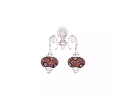 Wandleuchte Wandlampe Wandleuchten Art Lüster Wand Lampen Weiß Glas