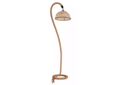 Stehlampe Standlampe Stand Luxus Leuchten Lampen Lampe Beige Seil Neu