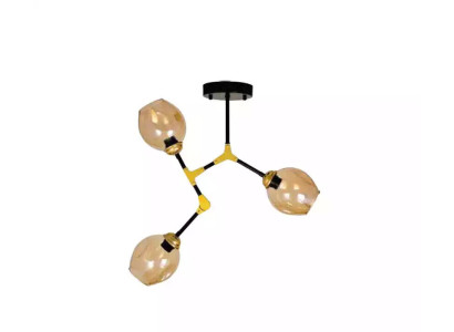  Lüster Kronleuchter Deckenlampe Deckenleuchter Lampen Gold Modern Glas