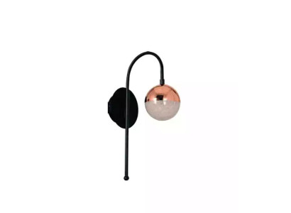 Wandlampe Prunkleuchter Wandleuchte Lüster Wand Lampen LED Schwarz