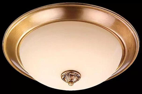 Deckenleuchter Lüster Kronleuchter Deckenlampe Gold Glas Lampen Metall