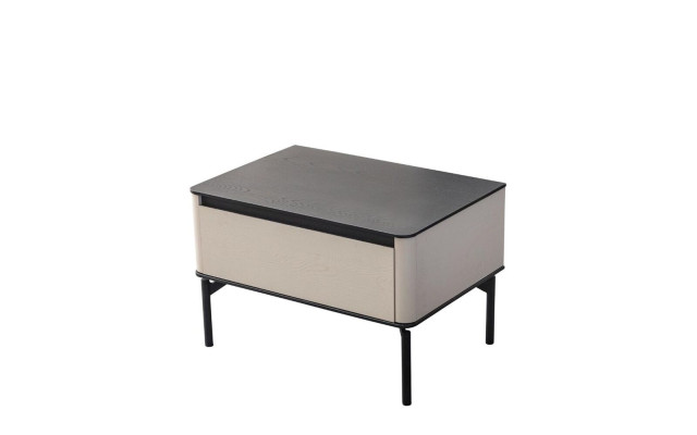 Graue Kindermöbel Designer Kinderbet Holz Nachttisch Luxus Garnitur