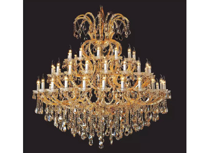 luxuriöser Kristallkronleuchter Qualität neu für das Wohnzimmer