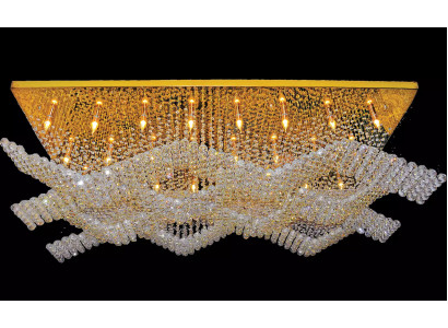 Große Leuchte Lampe Kronleuchter Luxus Lampen xxl deckenleuchte 100x200cm