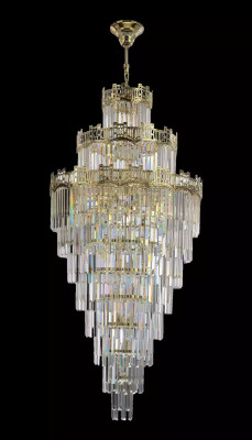 Kronleuchter Stil klassisch Luster Tropfen Wohnzimmer Lampe Luxus 80x230