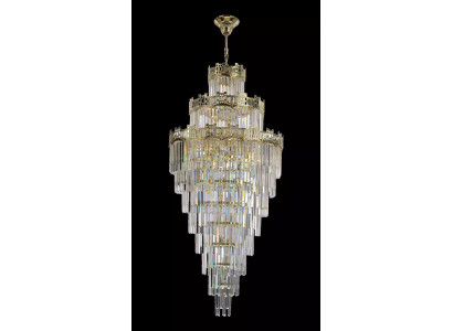 Kronleuchter Stil klassisch Luster Tropfen Wohnzimmer Lampe Luxus 80x230