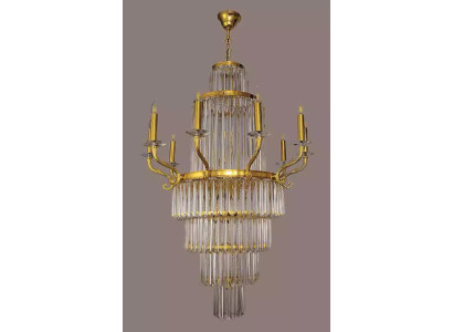 Kronleuchter moderner Pendelleuchte Wohnzimmer Luxus Luster Crystal