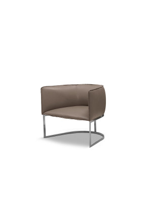 Luxus Design Möbel Grau Prianera Stil Design Leder Sessel Wohnzimmer Lounge