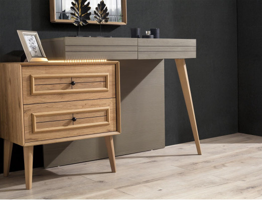  Schminktisch mit Spiegel Luxus Schlafzimmer Design Modern Neu Möbel