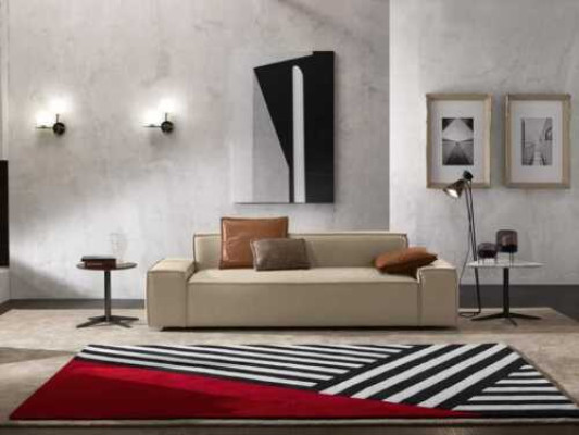 Wohnzimmer Sofa 3 Sitzer Couch Möbel Holz Beige Polster Möbel Sofa Couchen Neu