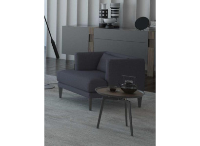 Große Wohnzimmergarnitur Dreisitzer Sessel Couchtische Graue Holzmöbel