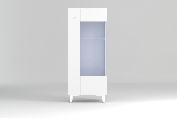 Wohnzimmer Set Vitrine Kommode Wandregal Wohnwände Kommoden Design Schrank 4tlg.