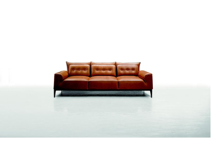 Dreisitzer Sofa 3 Sitzer Sofas Luxus Sitz Leder Prianera Stil Couchen Möbel