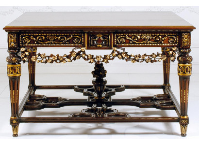 Design Schreibtisch Luxus Tisch Büro Einrichtung Italienische Stil Möbel Tische