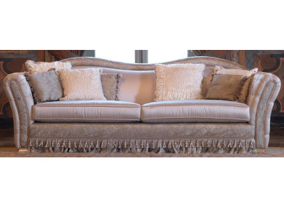 Chesterfield Klassischer Dreisitzer Sofa Wohnlandschaft Textilsofa 3 Sitz Neu