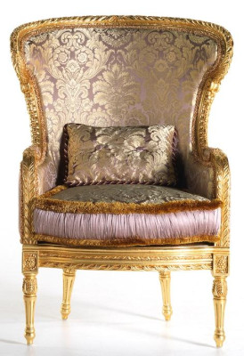 Stuhl Sitzbezug Designer Textil 1 Sitzer Sofa Polster Material Holz Klassiker
