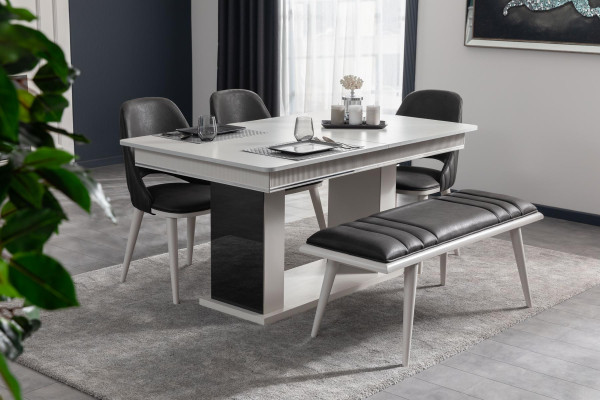 Esszimmer Stuhl Designer Polster Lounge Textil Stoff Luxus Modern
