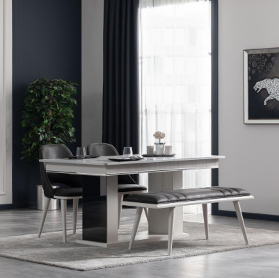 Esszimmer Stuhl Designer Polster Lounge Textil Stoff Luxus Modern