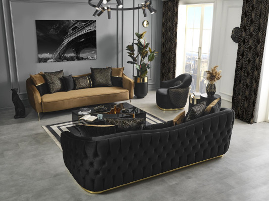 Couchtisch Design Möbel Luxus neu schwarz Modern Wohnzimmer Holz