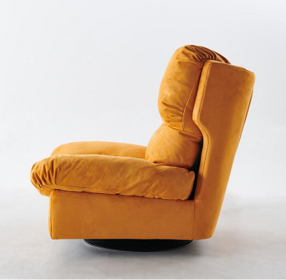 Fernsehsessel Drehbarer Sessel Einsitzer Relax Couch Möbel Textil Stoff