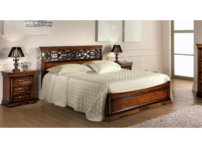 Bett Möbel für Schlafzimmer Doppelbett Holzbett Designbett Vaccari cav giovanni