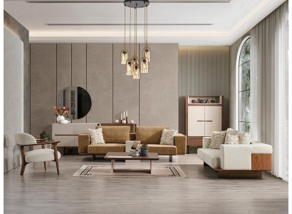 Luxus Sofagarnitur Sofa Garnitur Sofas 4 3 1 Sitzer Stoff 3tlg Modern Set