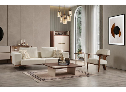 Wohnzimmer Sofagarnitur Dreisitzer Sessel Luxus Couch Set 3 1 Sitzer