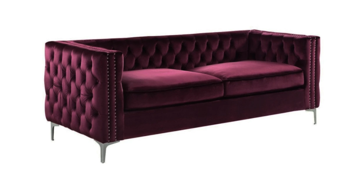 bordaux chesterfield couch luxus samt stoff couchen sofa set knöpfe polster neu