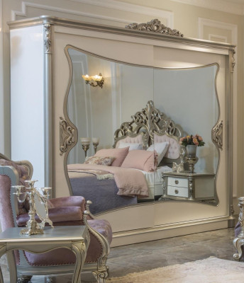 Klassischer Kleiderschrank Regal Kleiderschränke Garderobe Schlafzimmer