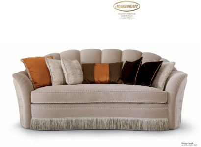 Zweisitzer Sofa 2 Sitzer Sofas Luxus Wohnzimmer Stoff Grau Polyester