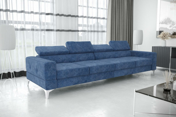 Wohnzimmer Couch Couchen Polster Sofas xxl Design Sofa 4 Sitzer Textil Big Neu