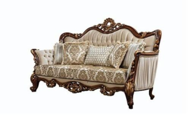 Chesterfield Sofagarnitur Couch Set mit Couchtisch Sofa Polster 5tlg.