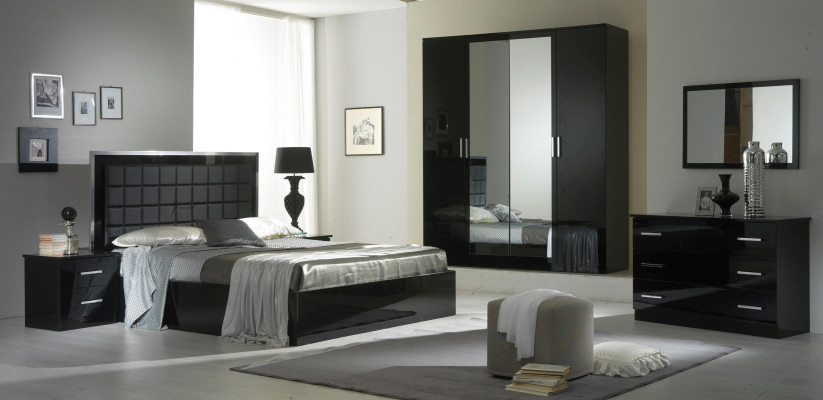 Klassischer Modern Stil Kleiderschrank Schrank Holz Garderobe Schränke Möbel Neu