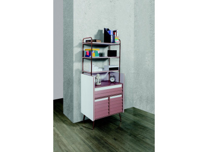 Bücherschrank Mehrzweck Jugendzimmer Schrank Holz Möbel Regale