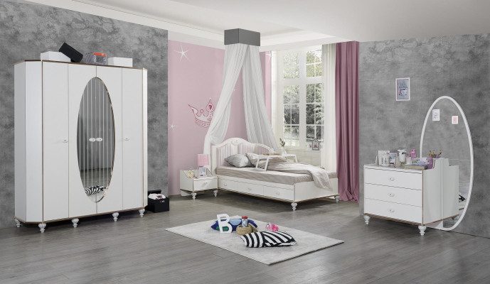 Schlafzimmer Set Design Modern Luxus 4 tlg