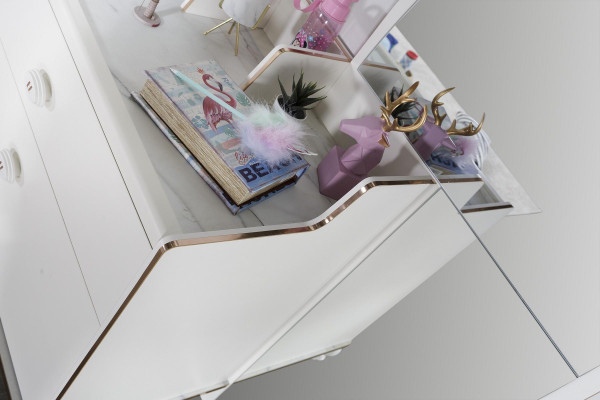 Schlafzimmer Set 5tlg. Bett Nachttisch Schreibtisch Kinderbett Möbel