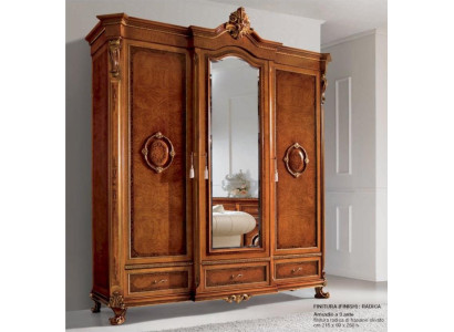 Kleiderschrank Braun Schränke Kleider Schlafzimmer Holz Möbel Schrank