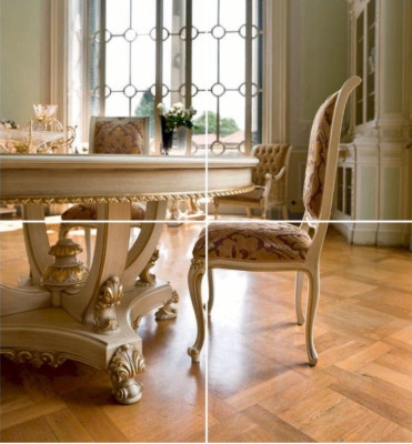 Garnitur Essecke Esszimmer Esstisch Stuhl Tisch Rund Set 5tlg Gruppe