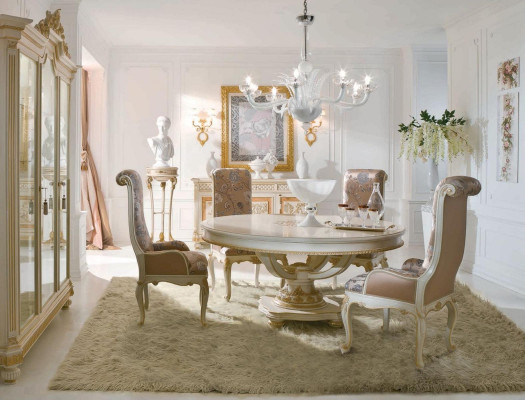 Esstisch Esszimmertisch Essecke Tisch Esszimmer Rund Barock
