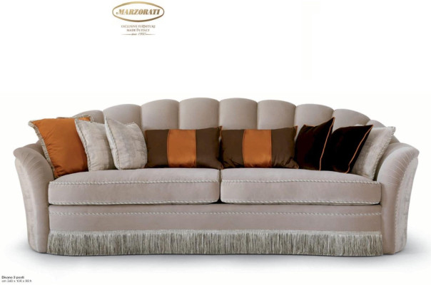 Dreisitzer Sofa 3 Sitzer Sofas Luxus Wohnzimmer Möbel Polyester Grau