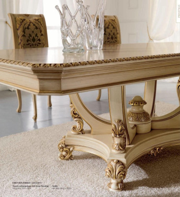 Luxus Esstisch Esszimmertisch Essecke Tisch Esszimmer Beige Holz