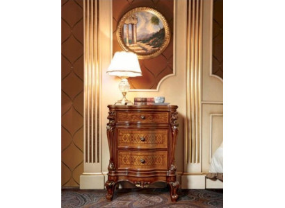 Nachttische Nachttisch Konsolen Beistell Tisch Schlafzimmer Holz Braun Luxus Neu