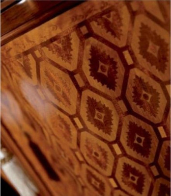 Nachttische Nachttisch Konsolen Beistell Tisch Schlafzimmer Holz Braun Luxus Neu