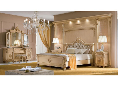 Nachttische Nachttisch Konsolen Beistell Tisch Schlafzimmer Holz Beige Luxus Neu