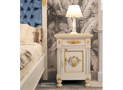 Nachttisch Nachtschränkchen Konsole Tisch Holz Schlafzimmer Weiß Neu